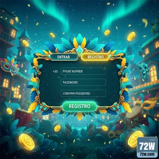 72w - login premium - Entrar na Conta